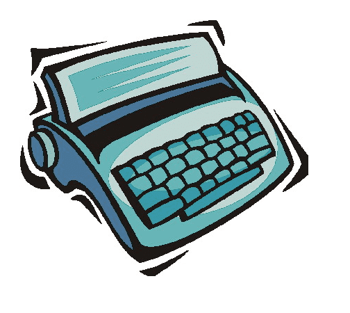 Clipart Typewriter