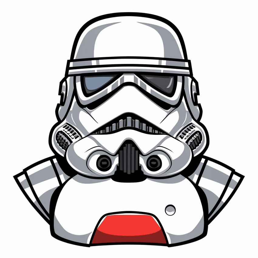 Clipart of Stormtrooper