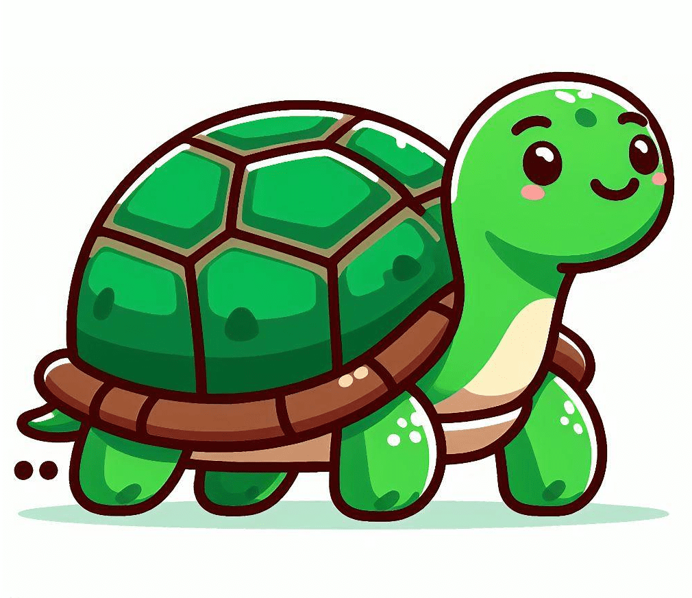 Cute Tortoise Clipart Png