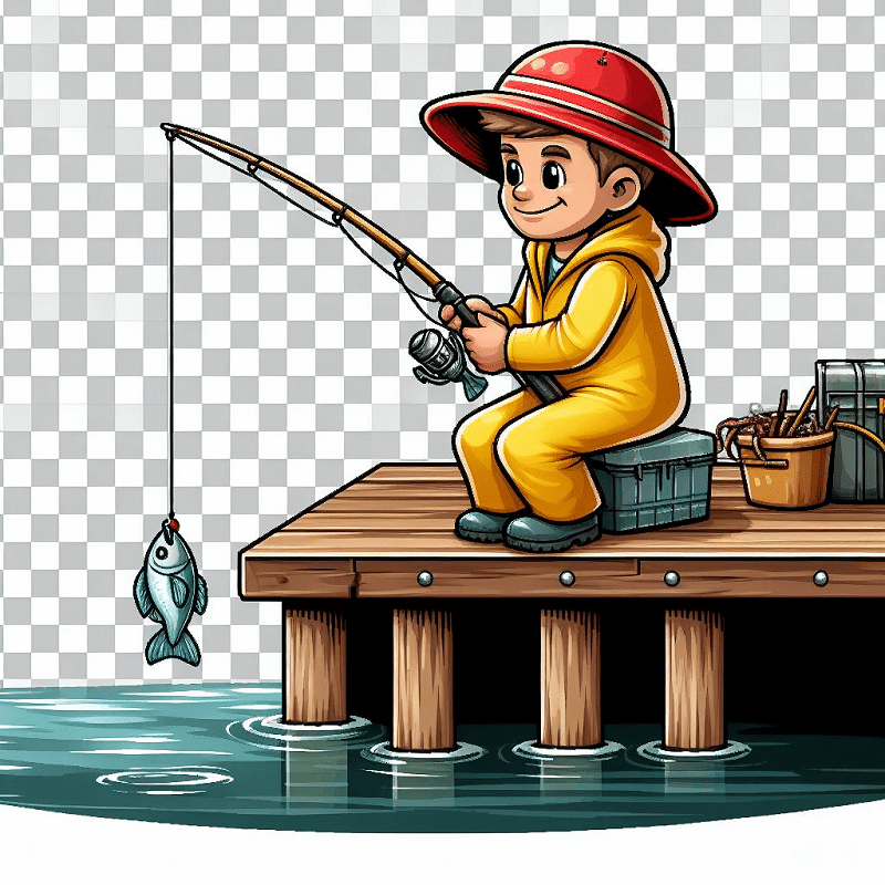Fisherman Clipart Free Picture