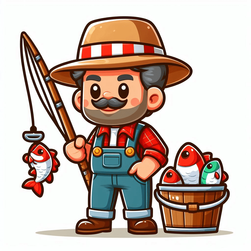 Fisherman Clipart Png Free