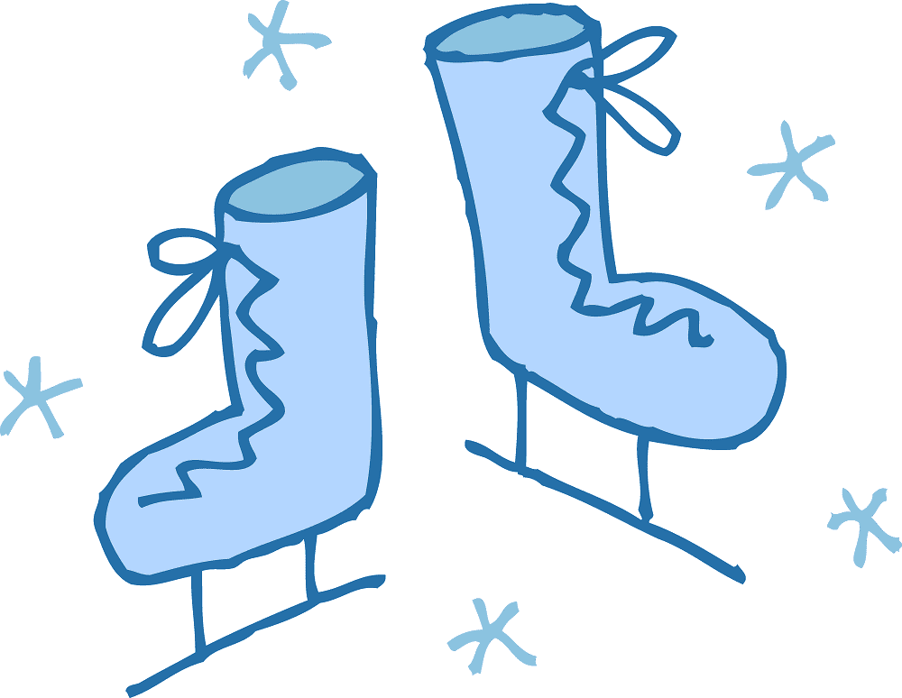 Ice Skates Clipart For Free