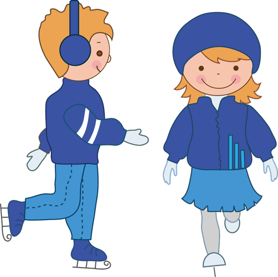 Ice Skating Clipart Png Transparent