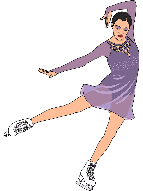 Ice Skating Clipart Transparent Background