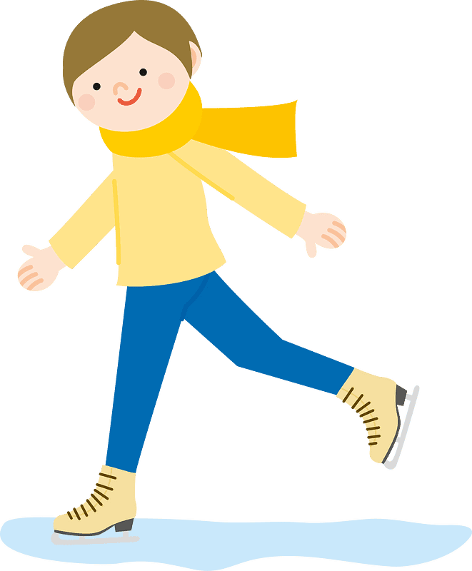 Ice Skating Clipart Transparent Png