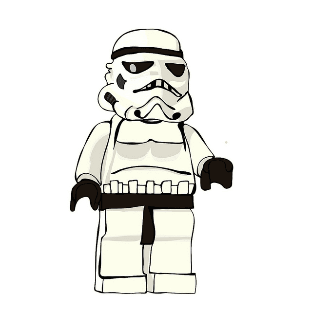 Lego Stormtrooper Clipart