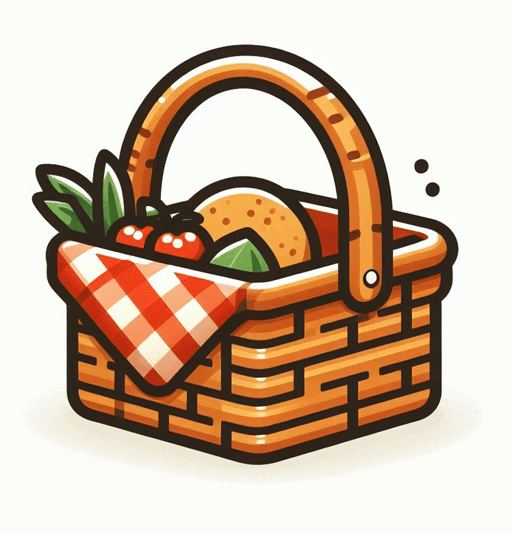 Picnic Basket Clipart Free Picture