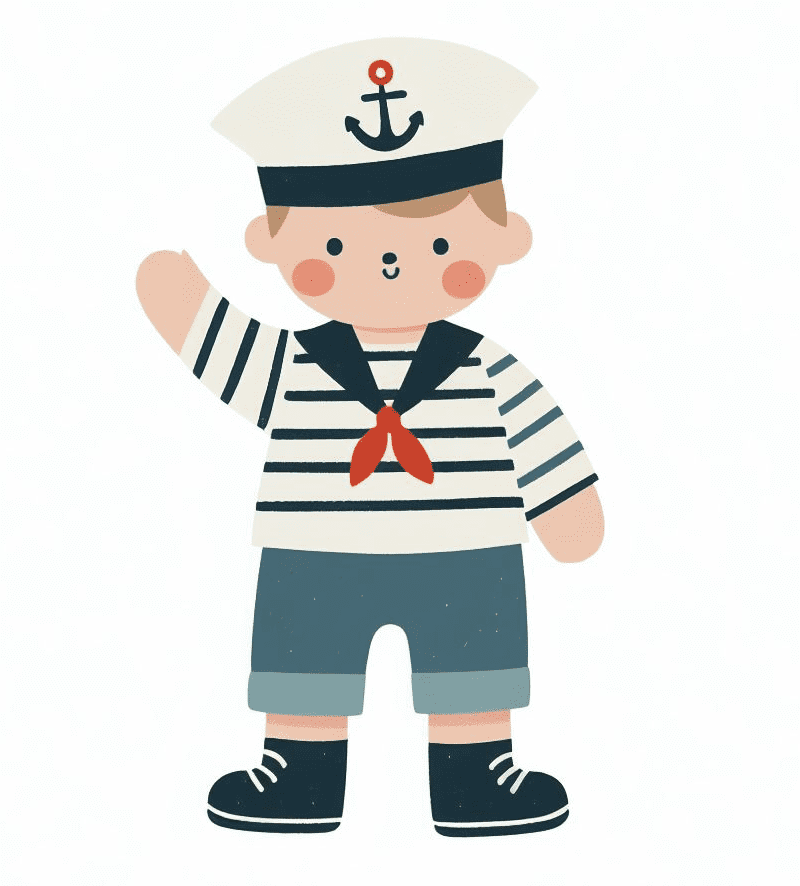 Sailor Boy Clip Art