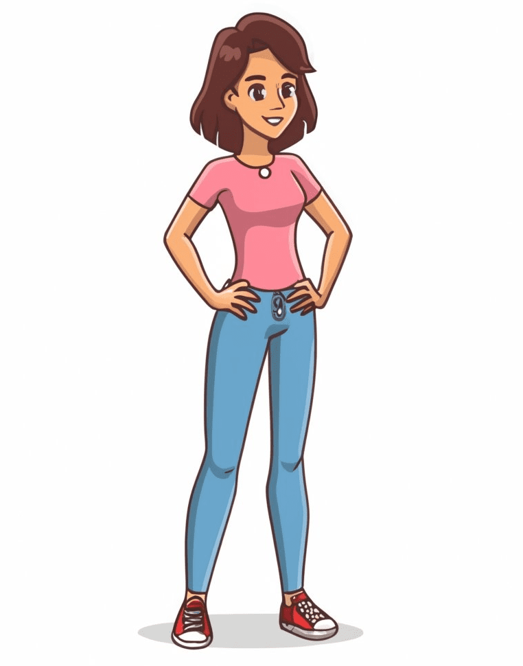 Teenager Girl Clipart Png Image
