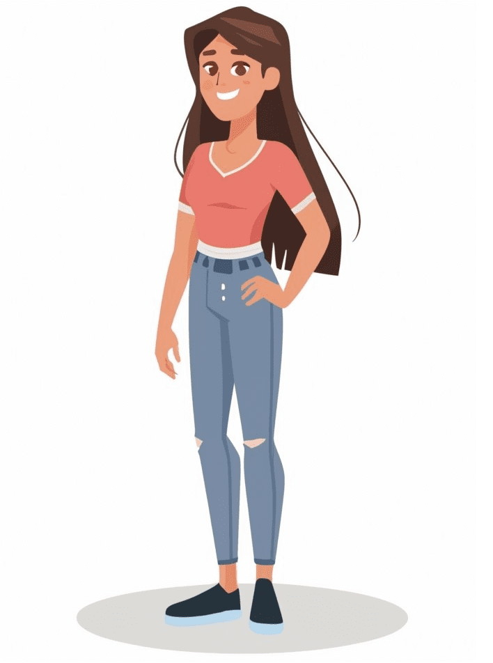 Teenager Girl Clipart Png