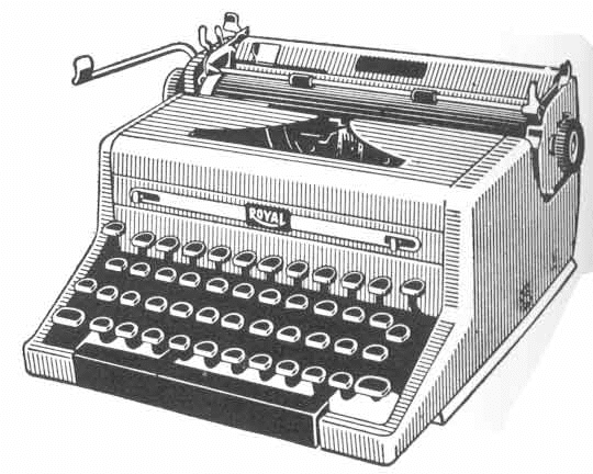 Typewriter Clipart For Free