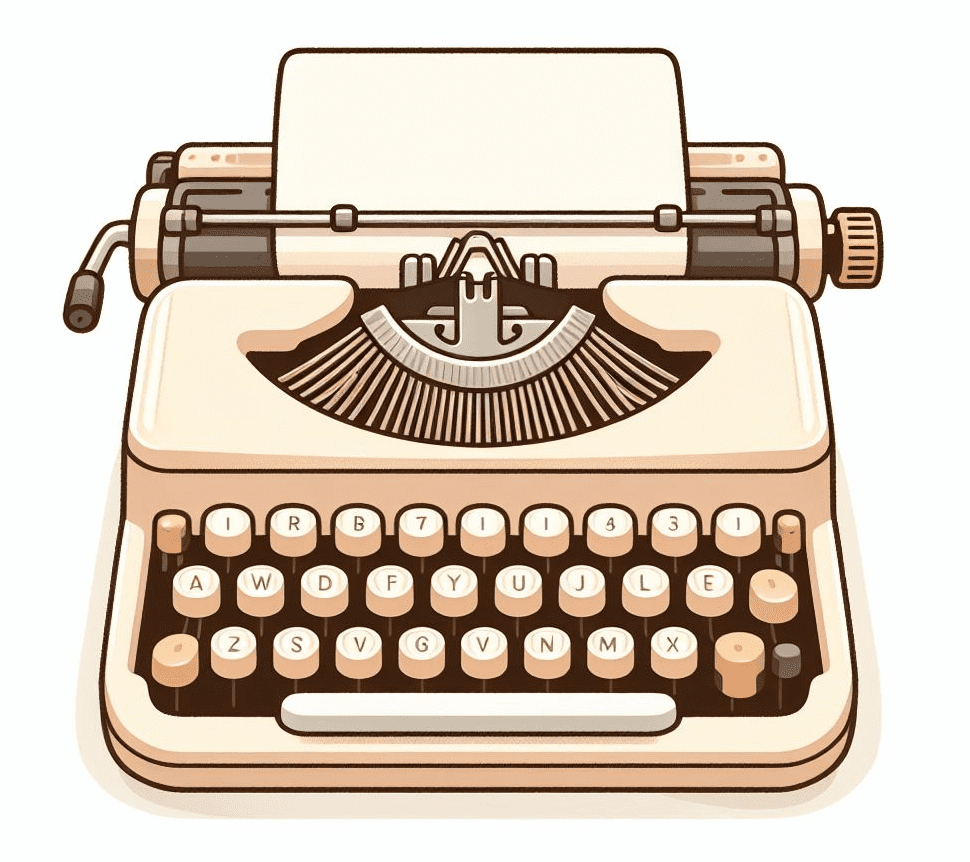Typewriter Clipart Free Image
