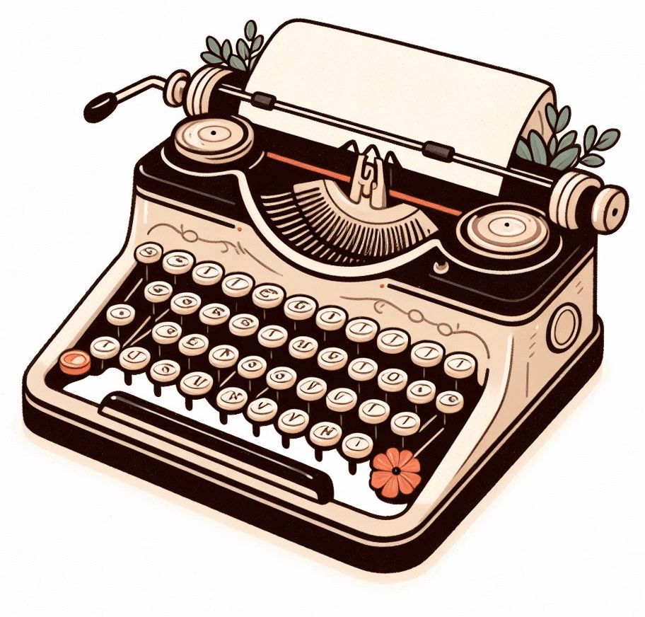 Typewriter Clipart Image