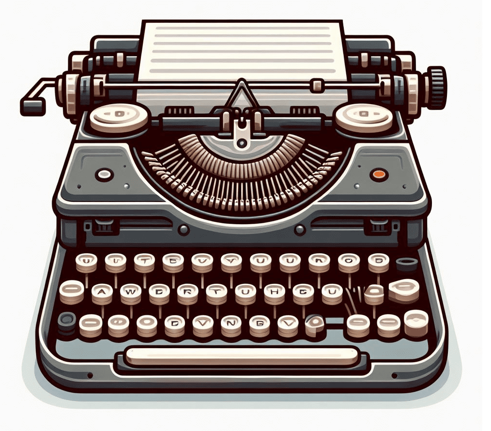 Typewriter Clipart Images