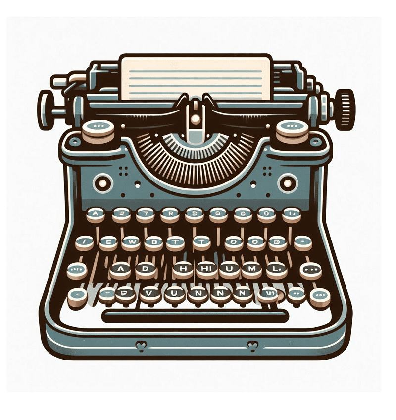Typewriter Clipart Pictures