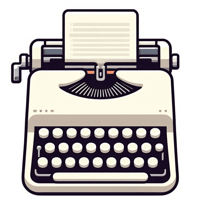 Typewriter Clipart Png Image