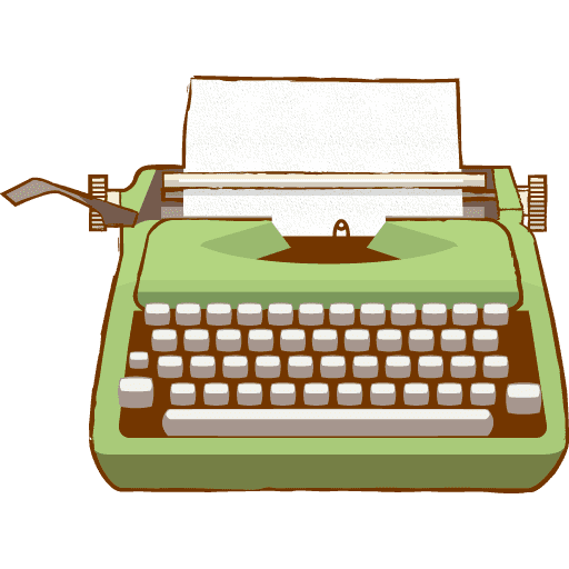 Typewriter Clipart Transparent Free