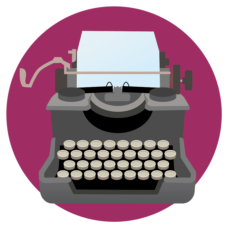 Typewriter Transparent Clipart