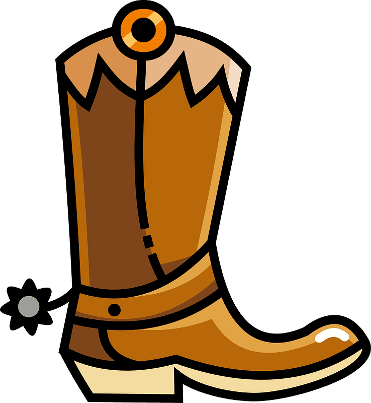 A Cowboy Boot Clipart Transparent