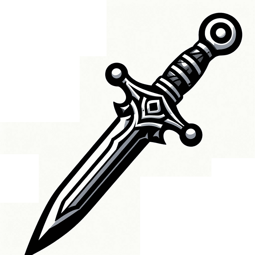 Clipart Dagger