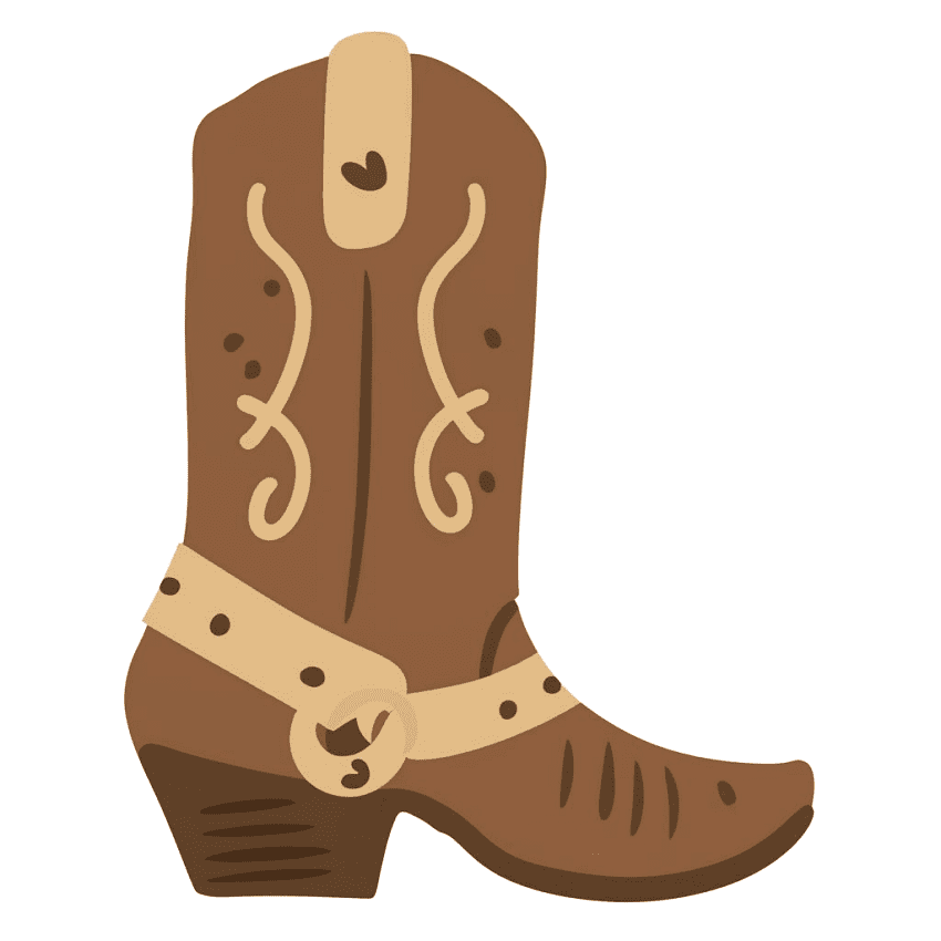 Cowboy Boot Clipart For Free