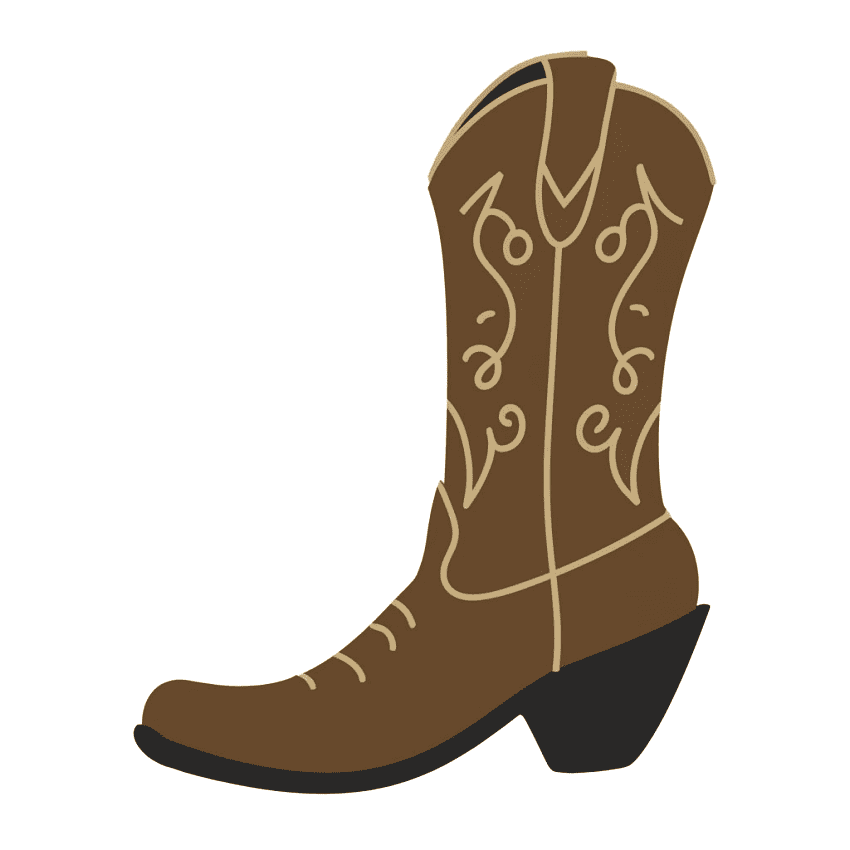 Cowboy Boot Clipart Free Download