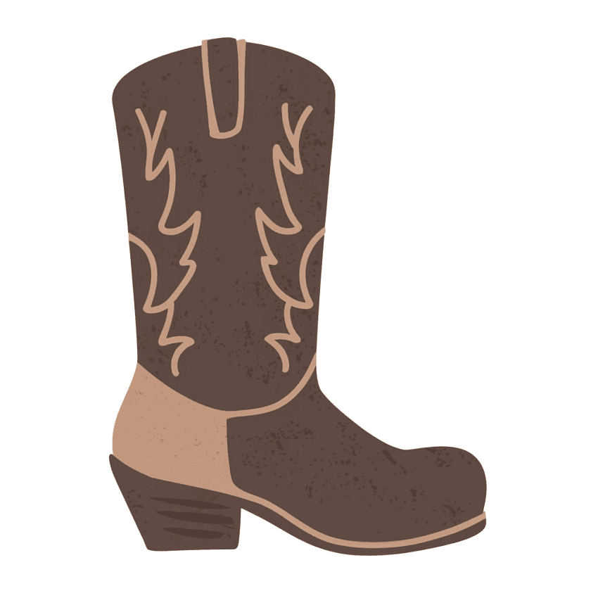 Cowboy Boot Clipart Free Pictures