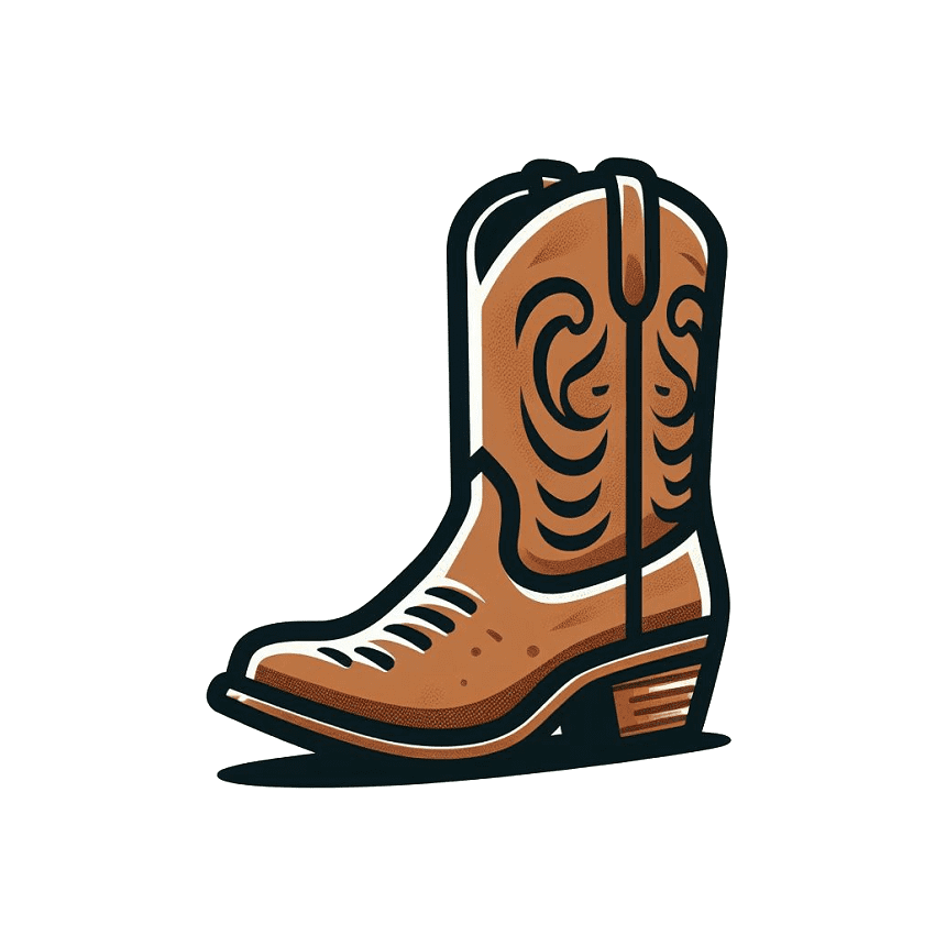 Cowboy Boot Clipart Picture