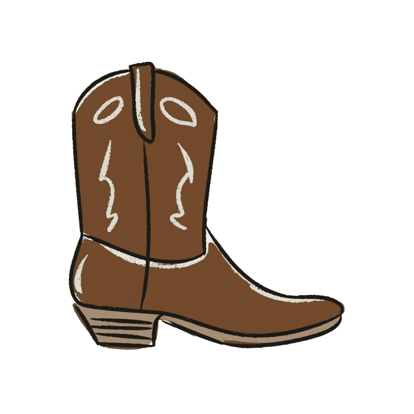 Cowboy Boot Clipart Png Image