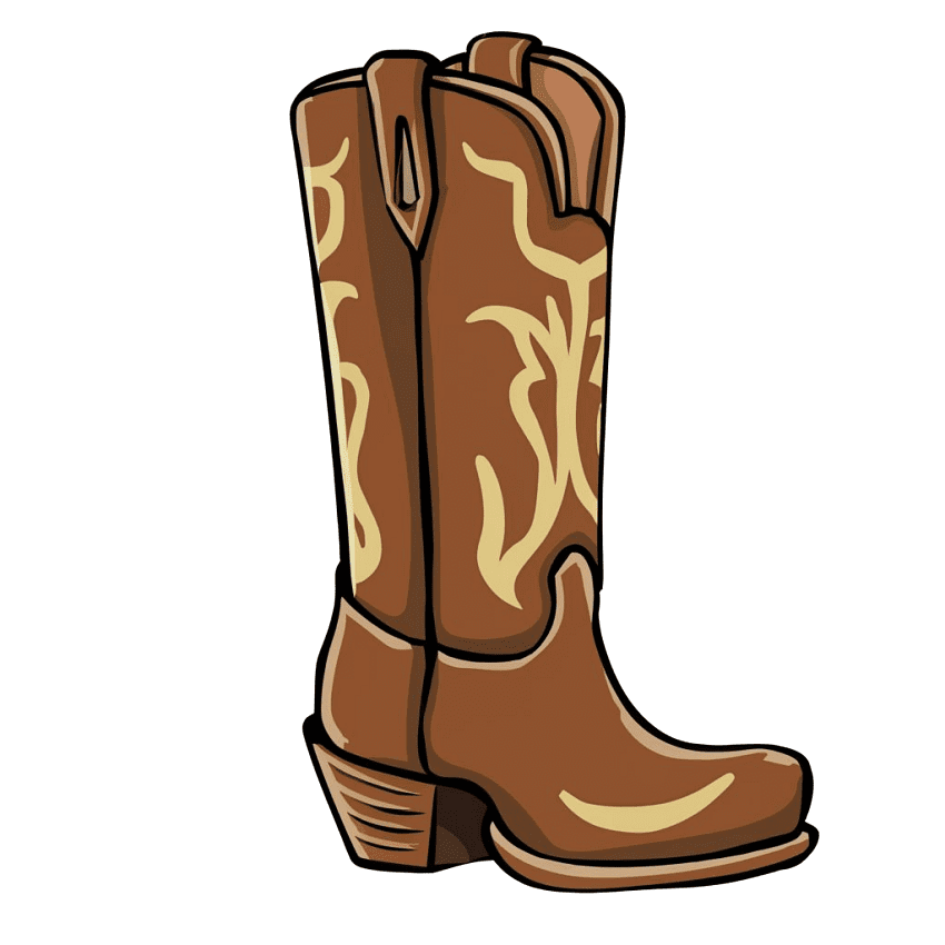 Cowboy Boot Clipart Png Images
