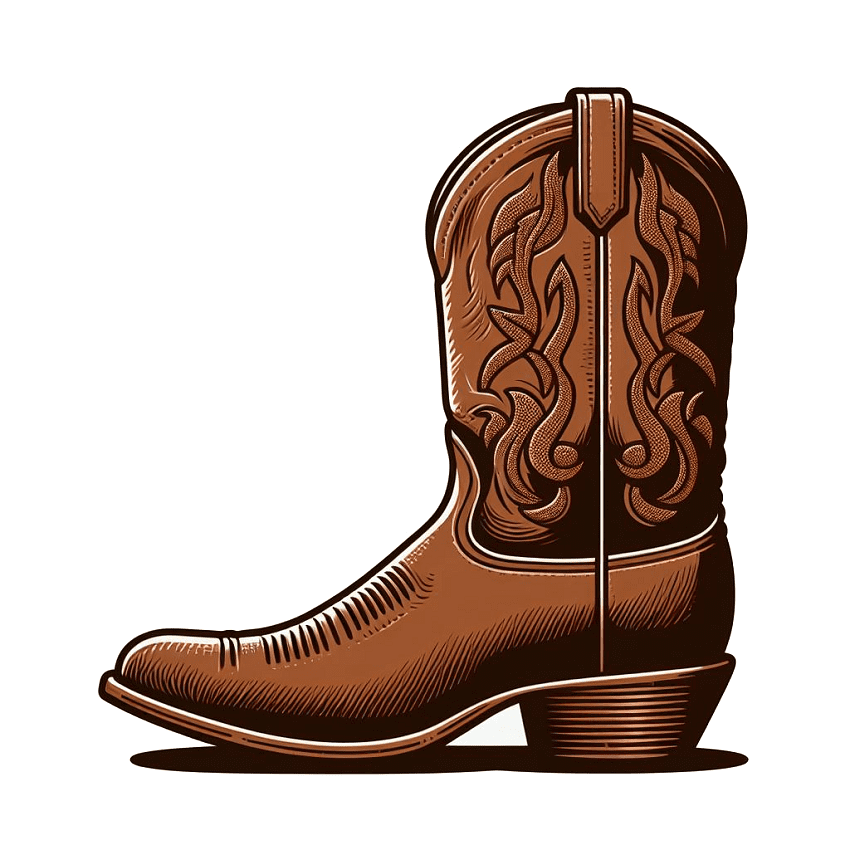 Cowboy Boot Clipart Png Picture