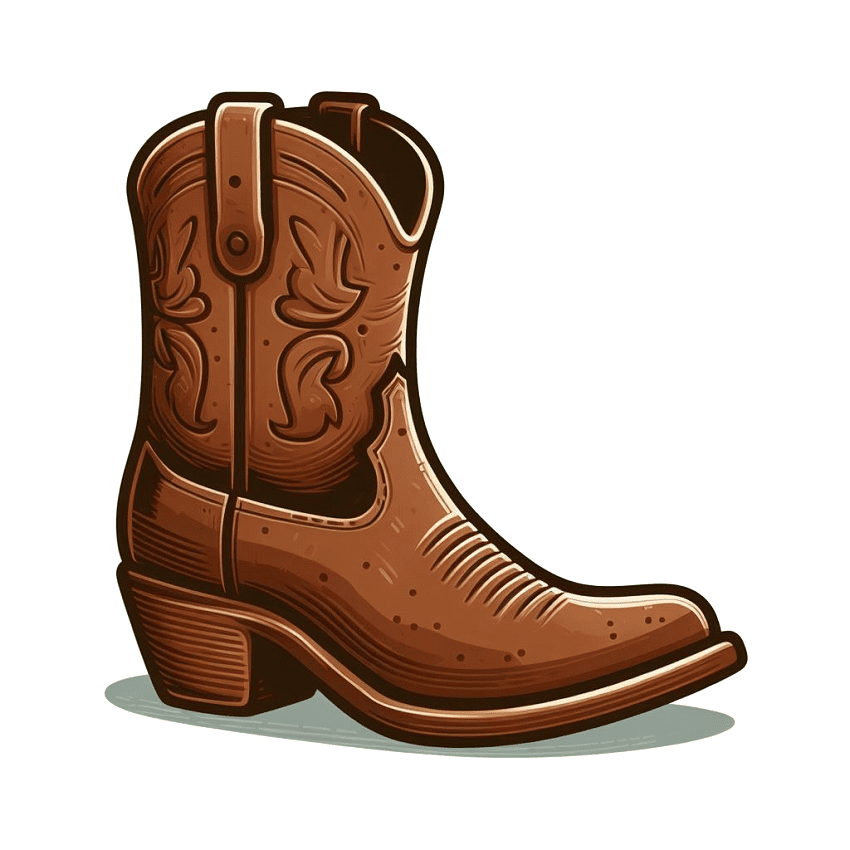 Cowboy Boot Clipart Png Pictures