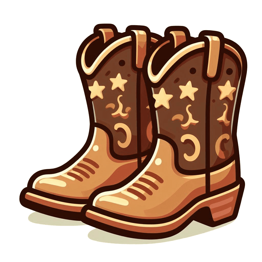 Cowboy Boots Clip Art