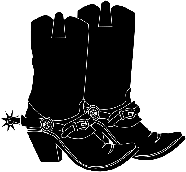 Cowboy Boots Clipart For Free