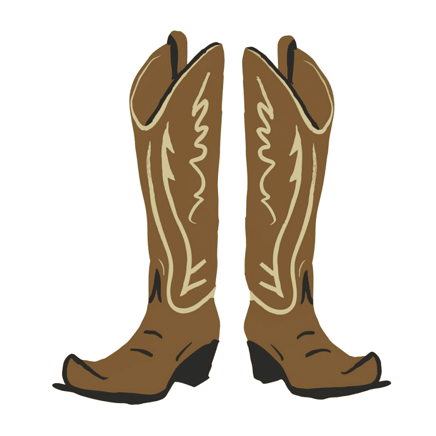 Cowboy Boots Clipart Free Download