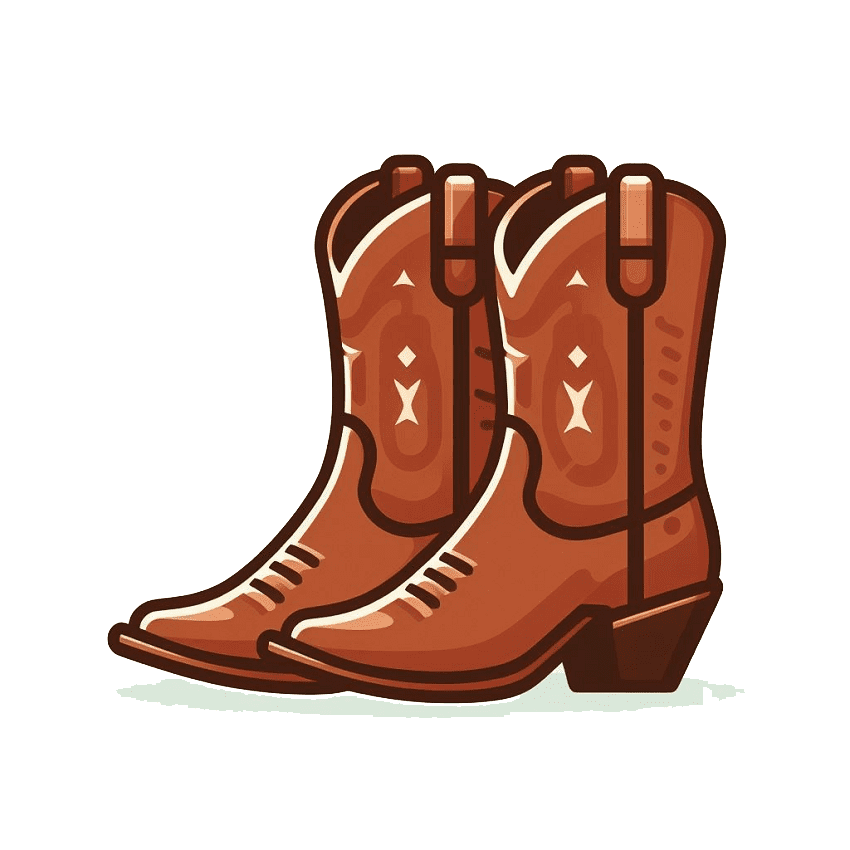 Cowboy Boots Clipart Png Download