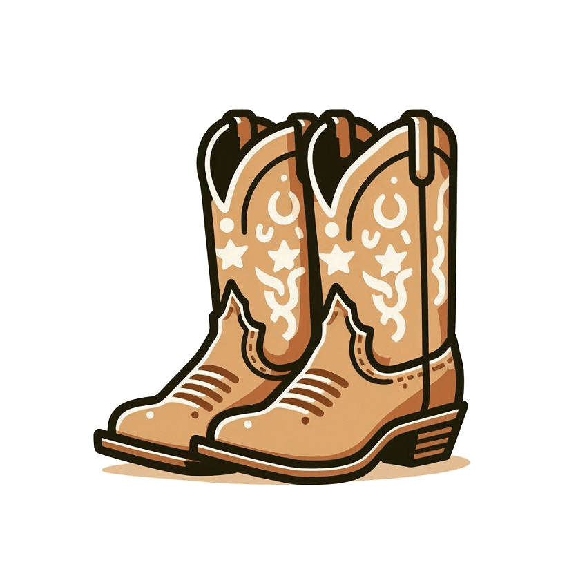 Cowboy Boots Clipart Png Image
