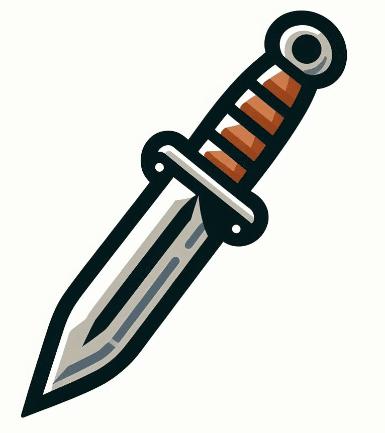 Dagger Clipart Png Free