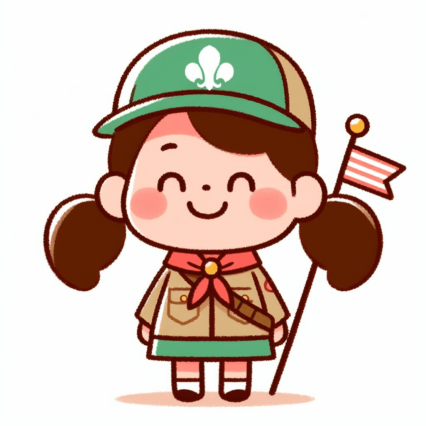 Girl Scout Clipart Free Photo