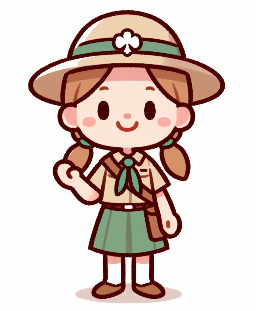 Girl Scout Clipart Free Picture