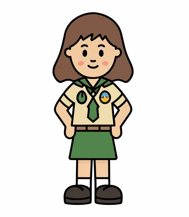Girl Scout Clipart Free Pictures