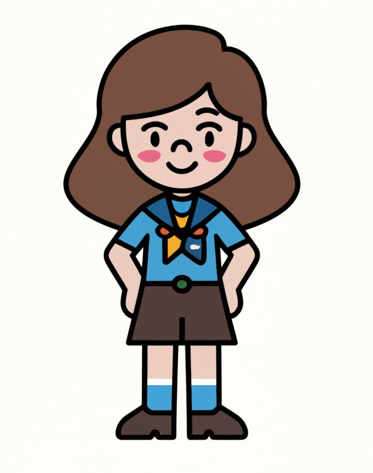 Girl Scout Clipart Image