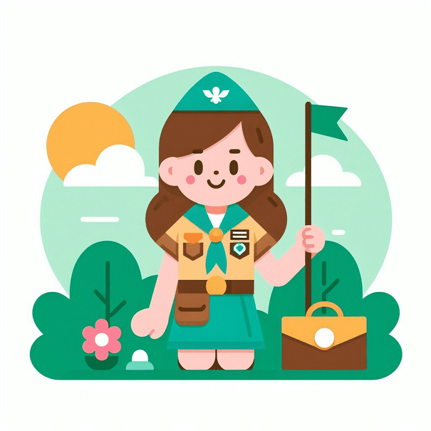 Girl Scout Clipart Png Photo
