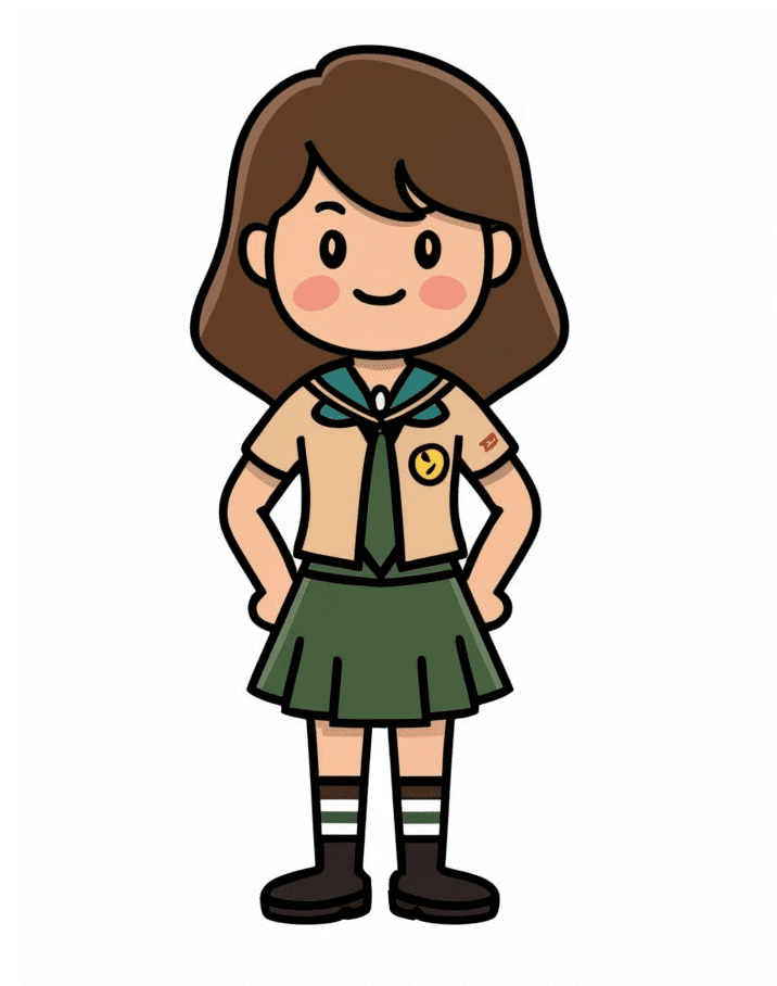 Girl Scout Clipart Png