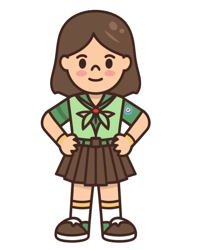 Girl Scout Clipart Transparent Download