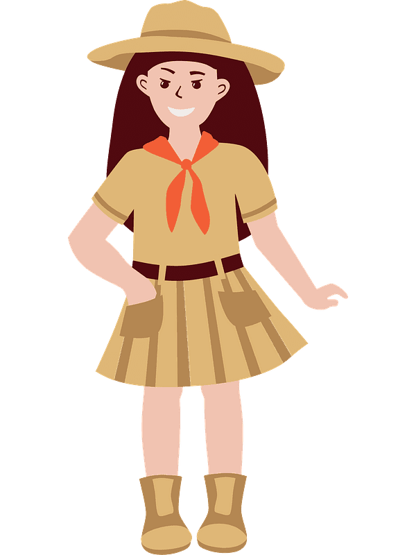 Girl Scout Clipart Transparent Free