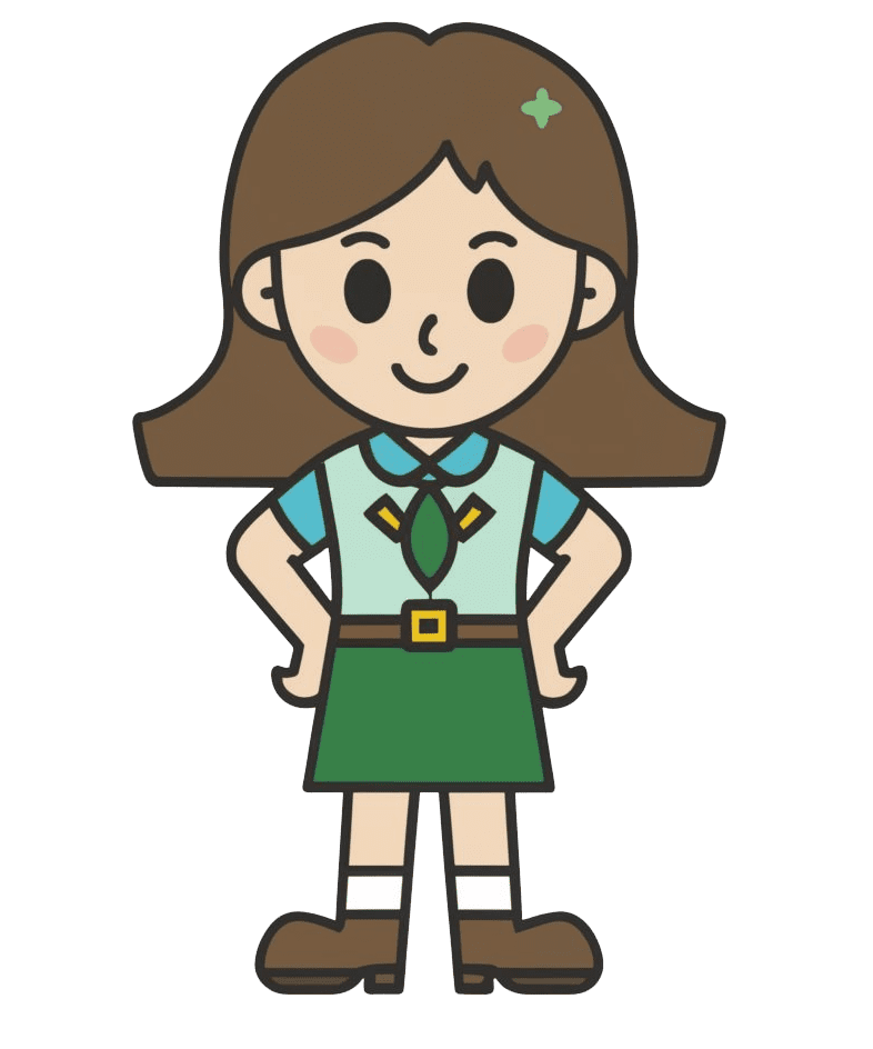 Girl Scout Clipart Transparent Image
