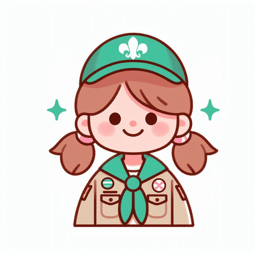 Girl Scout Free Clipart