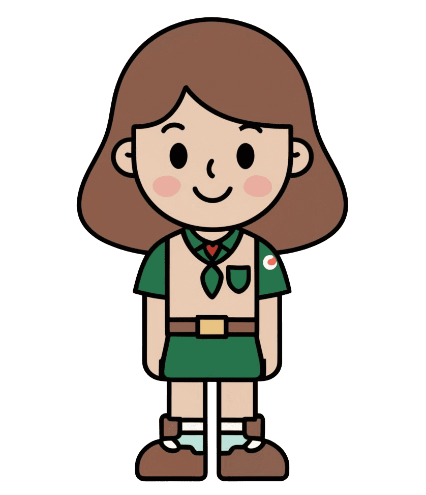 Girl Scout Transparent Clip Art