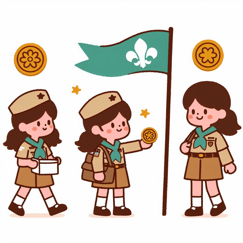 Girl Scout Clipart
